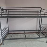 letto a castello in metallo ikea