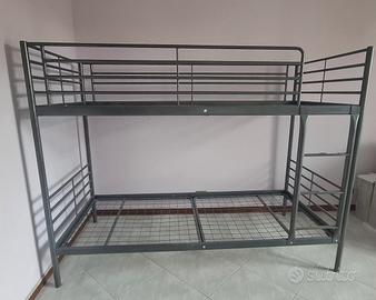 letto a castello in metallo ikea