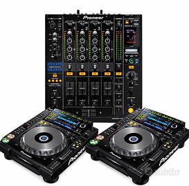mixer pioneer djm nexsus  cdj pioneer 2000 nexsus