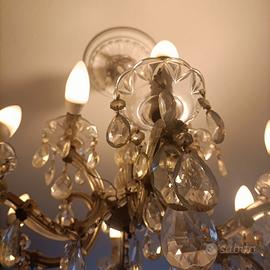 Lampadario classico in cristallo 8 luci – elegante