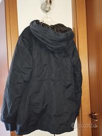 Giacca con cappuccio e fodera in pellic