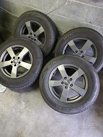 Cerchi in lega con gomme invernali