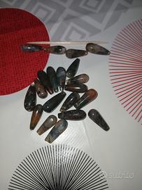 Pendenti orecchini agata