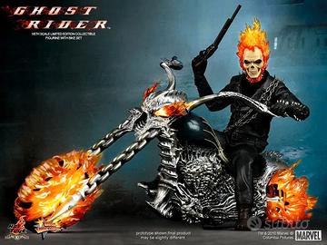 HOT TOYS  - Marvel GHOST RIDER & Hellcycle