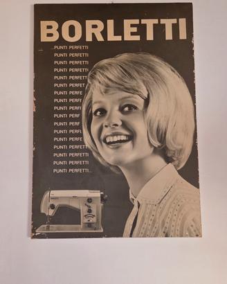 Manifesto Borletti vintage