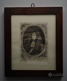 Incisione a bulino su carta