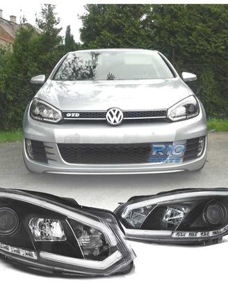 FARI VOLKSWAGEN VW GOLF 6 08-12 LUCE A TUBO DRL FO
