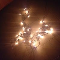 luci natale 2 serie gialle