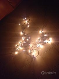 luci natale 2 serie gialle