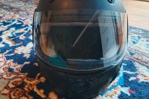 Casco jet AGV modello GP-1, XL, nero opaco