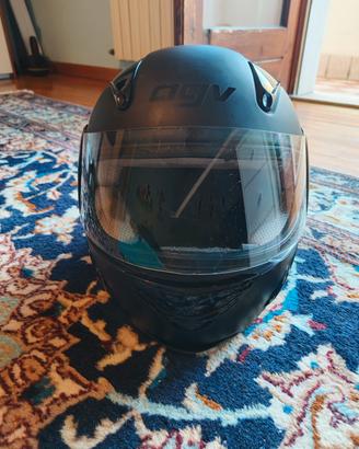 Casco jet AGV modello GP-1, XL, nero opaco