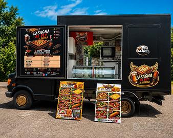 Food Truck Mercedes-Benz –pronto all'uso