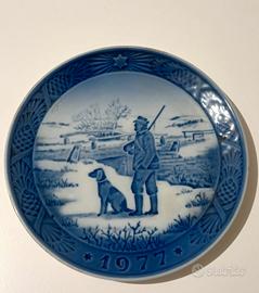 Piatto in ceramica Royal Copenhagen 1977