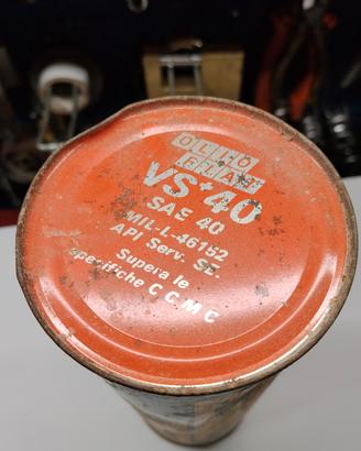 latta di olio fiat da collezione 