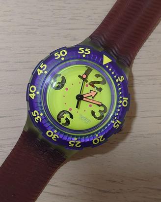 Swatch Scuba 1992 Mod SDN103 SprayUp vintage NUOVO