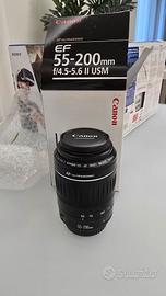 CANON OBIETTIVO 55-200
