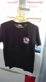 Maglietta T-shirt nera VANS ANTIHERO SKATEBOARDS