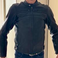 Giacca in pelle moto