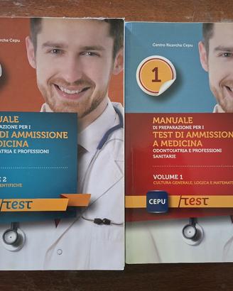Manuale Test ammissione a medicina CEPU