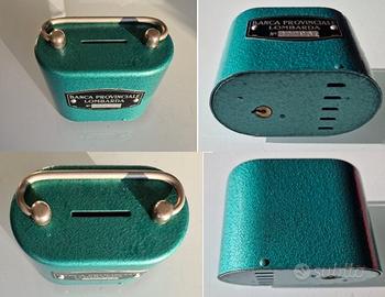 Salvadanai cassettine risparmio Banca Intesa Lodi