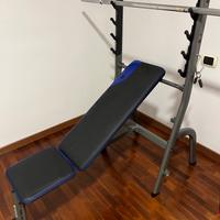 Panca Domyos con rack