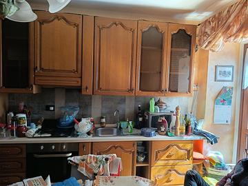 REGAL.O cucina in legno + mobile salotto