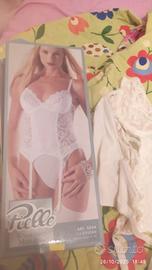 corsetto ,guêpière con abbinate collant taglia 2