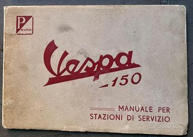 Piaggio Manuale stazioni di servizio vespa 150