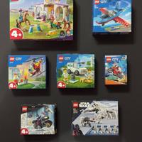 Set Lego City Lego Star Wars Friends Nuovi