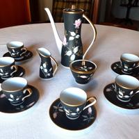 Servizio da caffè in porcellana Sevres da 6 pz.