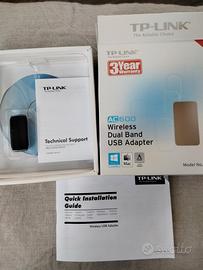 TP Link connessione wireless 