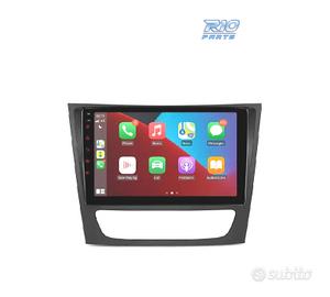 RADIO GPS ANDROID 11 PER MERCEDES E W211 02-08 W21