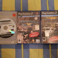 3 giochi PS2 della saga Soccom