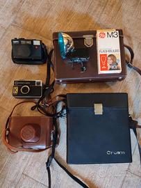 Set fotocamere e videocamera vintage