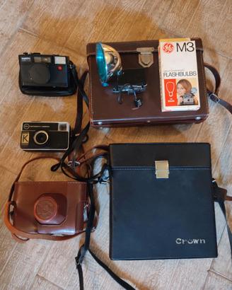 Set fotocamere e videocamera vintage