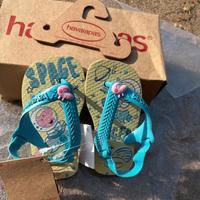 Infradito havaianas baby nuovi n 19