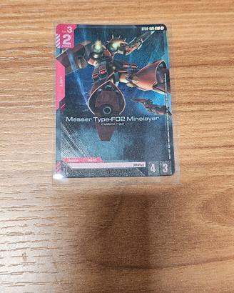 Gundam TCG Card Type-F02 Minelayer FOIL