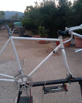 TELAIO  BASSO  VINTAGE + GUARNITURA  OF MEGA