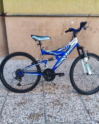 Mountain bike Giordani  Shok 24" ammortizzata