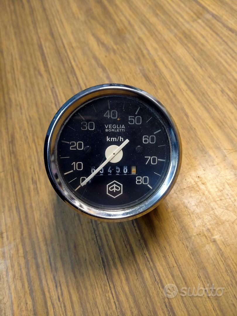 Contachilometri Moto Cafe Racer - Doppio Quadrante LED 12V Retroilluminato - Foto 11