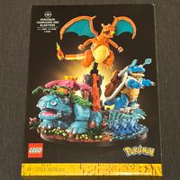 Set lego 72153 venusaur charizard blastoise nuovo