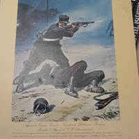 Stampa Eroi dei Carabinieri by Vittorio PISANI.