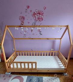 Letto MONTESORI mod. casetta