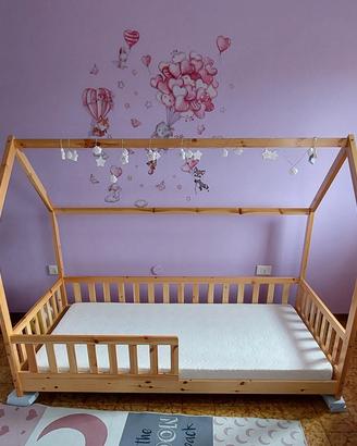Letto MONTESORI mod. casetta