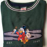 Felpa cotone originale WALT DISNEY Zio Paperone