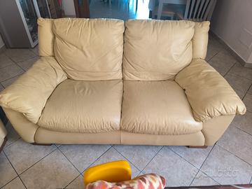 Divani Pelle 2 e tre posti 