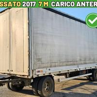 Rimorchio Ribassato Centinato Porte Anteriori