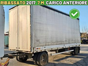 Rimorchio Ribassato Centinato Porte Anteriori
