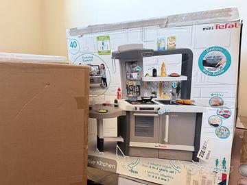 Cucina mini tefal Smoby con scatola e accessori