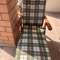 Sedia di legno allungabile